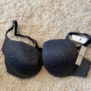 Cacique Bra 42D NWT Gray